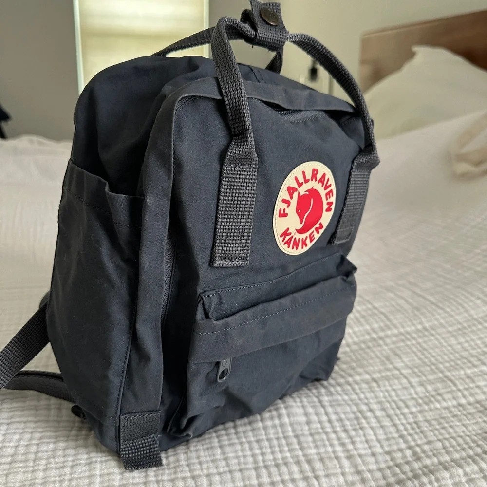 Kånken Mini Backpack - Steel Blue/Grey